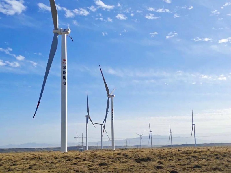 蒙電綜能甘鎮100兆瓦風電項目儲能系統成功啟動！